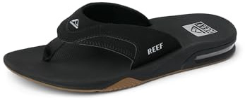 Reef Schuhe Fanning Black-Silver (RF002026BLS) 50 Schwarz