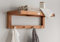 Destiny Wandregal SPA & Living Regal mit Haken 61x23x20 cm Teak