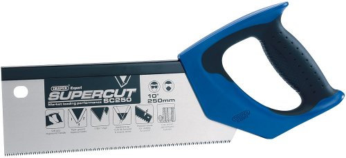 Draper 49281 Supercut 11TPI/12PPI Soft Grip Hardpoint Tenon Saw, 250mm