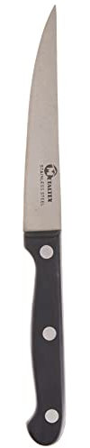 Metaltex PROFESSIONAL - Cuchillo CHULETERO con Mango Baquelita color Negro. Hoja 10 cms