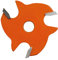 CMT 822.325.11 Fraise à disque pour rainures latérales, Orange