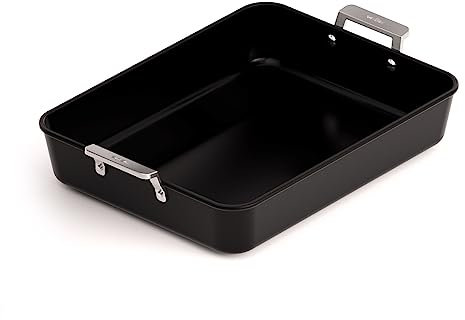 Valira Aire PFAS Free - Rustidera premium de 35x27 cm hecha en España, aluminio fundido con antiadherente reforzado y revestimiento libre de PFAS, apta para inducción