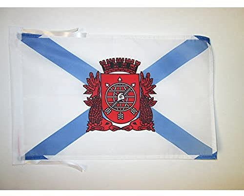 AZ FLAG - Flagge Rio De Janeiro - 45x30 cm Mit Kordel - Rio De Janeiro Fahne 30 x 45 Cm - Flaggen