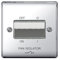 BG Electrical NPC15 Nexus Metal Polished Chrome 1 Gang 10Ax TP Fan Isolator Switch by BG Electrical Nexus