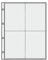 SAFE 5475 Autogrammkarten Hüllen 50er Pack- Fotohüllen 10 x 15 cm - Autogrammkartenhüllen DIN A4 für bis zu 400 Bildern - Universal Lochung und weichmacherfrei