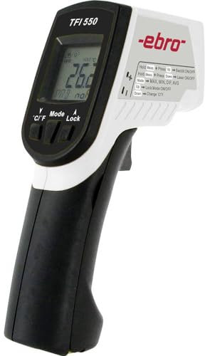 Ebro TFI 550 Infrarot-Thermometer Optik 30:1-60 - +550°C Kontaktmessung