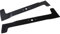 SECURA Jeu de lames (éjection) compatible avec Honda HF2216H Tracteur de pelouse