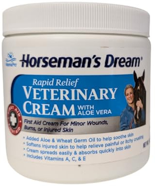 Corona Horseman's Dream Vet Cream Jar Wounds Skin Soothe Conditions, 16 oz