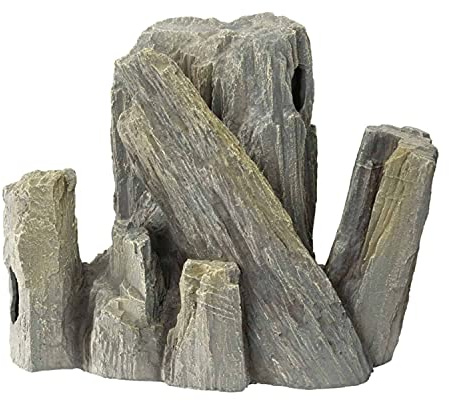 Europet Bernina 234-421789 Aquariumdekoration Aqua Della Giant Rock, Combo, XXL, Grey