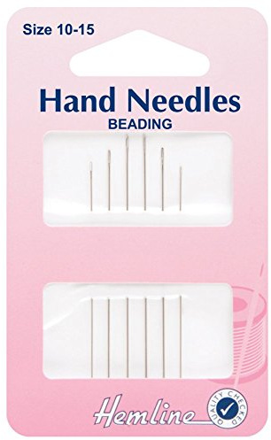 Hemline - Hand Needles Beading : Size 10 - 15