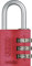 ABUS Zahlenschloss 145/30 Rot - Kofferschloss, Spindschloss u. v. m. - Aluminium-Vorhängeschloss - individuell einstellbarer Zahlencode - ABUS-Sicherheitslevel 3
