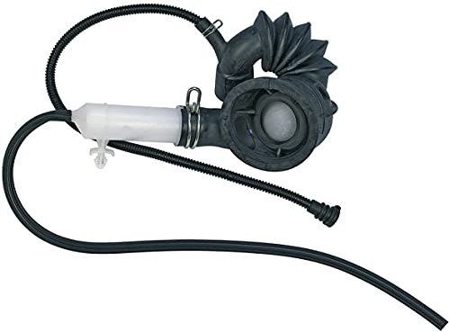 Bosch Siemens 480442 ORIGINAL Gummibalg Saugschlauch Faltenbalg Formgummischlauch Gummi mit Ökoverschluss und Entleerungsschlauch Waschmaschine auch Neff Balay Constructa