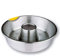 STAMPO DOLCI FORMA TORTIERA CIAMBELLA ALLUMINIO CON BUCO CM.20, in alluminio made in Italy
