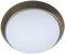 Niermann Standby 55012 A++ to E, Deckenleuchte Dekorring Altmessing, opal matt, 35 x 35 x 12 cm