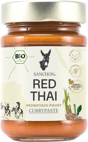 Sanchon Currypaste Red Thai (190 g) - Bio