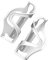 LEZYNE Herren Flaschenhalter Flow Cage SL-Pair, Weiß
