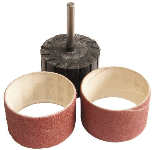 Connex COM119050 Lot de 3 Manchons abrasifs avec support Grain 50/80