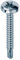 Mustad: 500 viti Drillex® Autoperforanti, Testa Cilindrica, 4.8x25 mm, Zincate Bianche