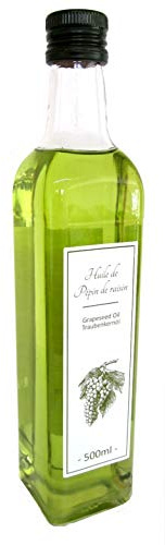 Französisches Traubenkernöl, Huile de Pèpin de raisain, 500ml