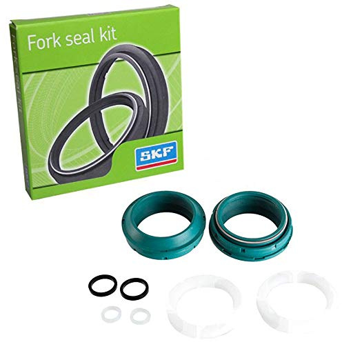 SKF 40mm Fox Fork Seals - Universal Fit Pinch Tab Wiper Blade - Vehicle Seal - 4.5 inches