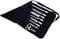Arcos Sac pour Couteaux Professionnel - Capacité 8 Pièces - Stockage Sécurisé et Compact - 100% Polyester, 50x51 cm - Idéal pour Chef et Cuisine - Noir (Couteaux Non Inclus)