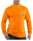 Carhartt Men's High Visibility Force Color Enhanced Long Sleeve Tee,Brite Orange,X-Large