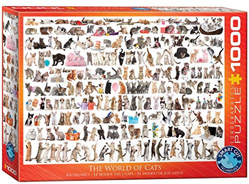The World of Cats 1000-Piece Puzzle