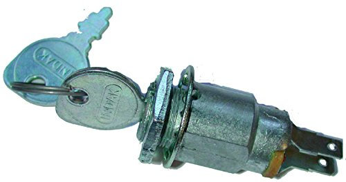 GREENSTAR - Contacteur à Clé 2 Bornes 2 Positions - Adaptable pour Modèles ARIENS, AYP ROPER, CUB CADET, HOMELITE, LAWN-BOY, MURRAY, NOMA, SCAG, SIMPLICITY, SNAPPER