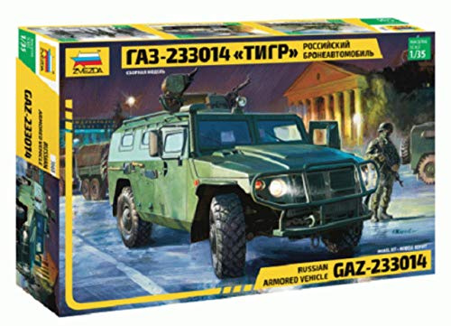 Zvezda 923668-1/35 GAZ-Tiger - Maßstab 1:35