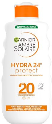Garnier Ambre Solaire Mittelschütz UVA/UVB LSF 20 Lotion 200ml