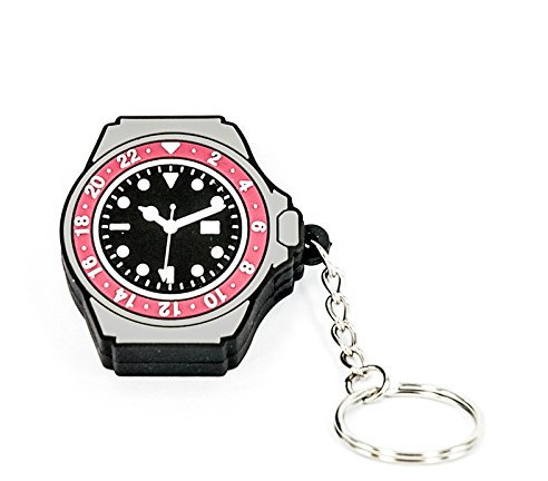 R.L.X. Mini USB Uhr Watch 8GB SCHWARZ ROT GMT Master II Gadget Geschenk TIPP NEUHEIT