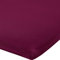 Erwin Müller Topper-Spannbettlaken Freising Elasthan-Jersey-Stretch - aubergine Größe 180x200 cm - 200x220 cm - dehnbar, antipilling, bügelfrei, Rundumgummi