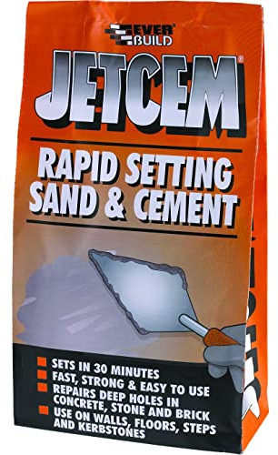 1Everbuild JETX6 Jetcem Premix Sand and Cement 6Kg (Single)