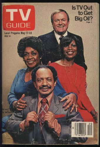 TV Guide Back Issue 1980 Cast The Jeffersons Cover (Vol 28,No 20/May 17 1980 Issue #416)