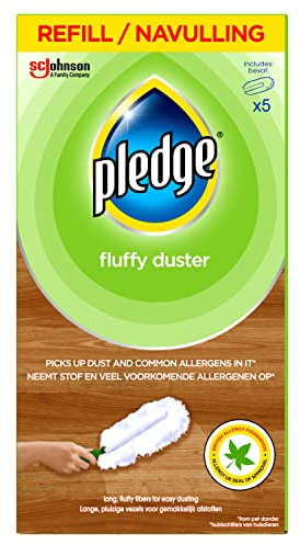 Pledge Pledge Fluffy Duster Refills x5,