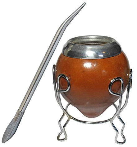 Set de mate uruguayo y bombilla
