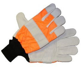 The Handy HP-105XL X-Large Chainsaw Gloves - Orange
