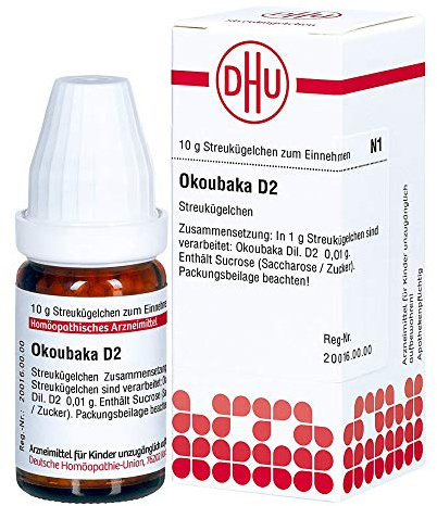DHU Okoubaka D2 Streukügelchen, 10 g Globuli