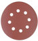 Silverline 822649 Hook and Loop Discs Punched 125 mm 10pk 125 mm 40 Grit