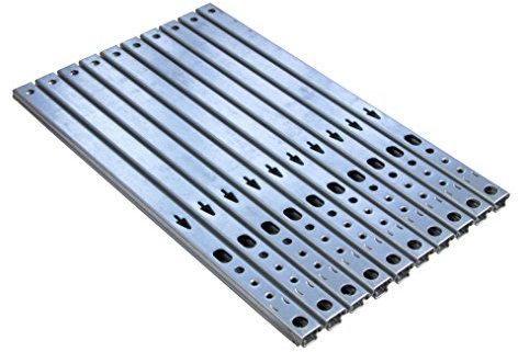 Gedotec Schubladen-Schiene Teilauszug 17 mm Teleskopschiene Küche Kugelauszug für Möbel | Stahl verzinkt | Auszugsschiene kugelgelagert | Tragkraft 12 kg | Länge: 278 mm | 5 Paar - Schrank-Auszüge