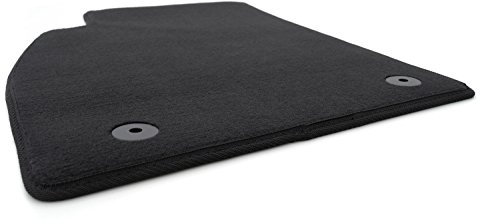 Fußmatte Fahrermatte passgenau für Insignia A alle 2008-2017 Velours Automatte Matte Original Qualität Fahrerseite Schwarz