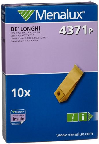 Menalux 900256143 Sacchetto per Scope Delonghi