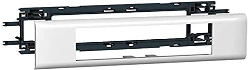 Legrand 010956 DLP Monobloc Mosaic Support pour Goulotte avec Couvercle, 65mm, 6 Modules
