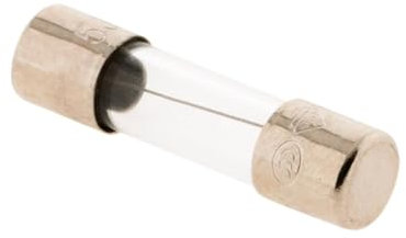 Zenitech - Glassicherungen 5 x 20 mm 2 A - Packung mit 3 - Langlebiges Material für Langanhaltende Nutzung - Zuverlässige Elektrische Sicherheit - 5 x 20 mm