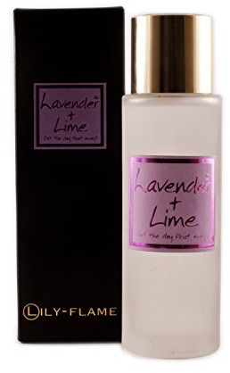 Lily-Flame Lavender and Lime Bxd Room Mist Spray, Purple