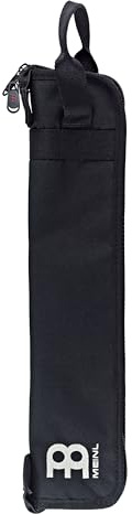 Meinl Percussion Compact Drumstick Bag with Floor Tom Hooks, Heavy-duty Fabric — for Mallets, Brushes and Accessories as Well, Black, (MCSB)