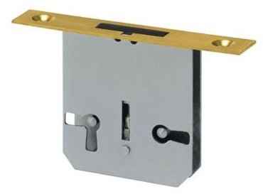 1 Stück Einsteck-Riegel-Schloss 668 in 35 MM - 0668 35001