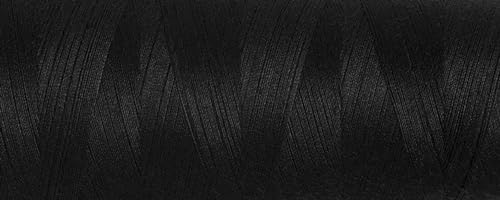 4 x Gutermann Toldi Lock Overlocking Thread Black 2500m Cones