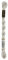 Anchor Perlgarn Stärke 5 4585000-00397 perlgrau Stickgarn, 100 % Baumwolle, 5g Strängchen