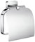 Smedbo Ice 'WC-Papierrollenhalter mit Deckel, Silber